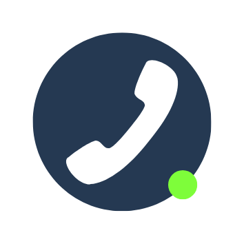 Telefon Icon – Symbol für Anruf und Kundenservice