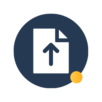 Brief365 Datei-Anhang Icon – Digitaler Hybridpost E-Post Brief mit Möglichkeit zum Dokumenten-Upload